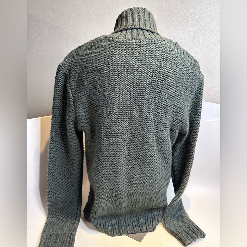 H&M Men's Shawl Collar Cable Knit Cardigan - Picture 4 of 7